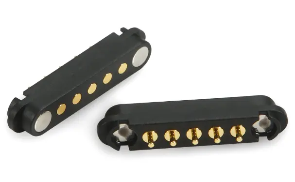 POGO Pin & Magnets Insert Molding